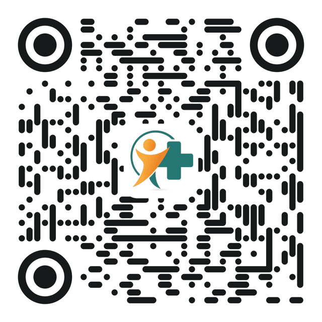 QR-kode til download af Transtoyou eHealth-appen