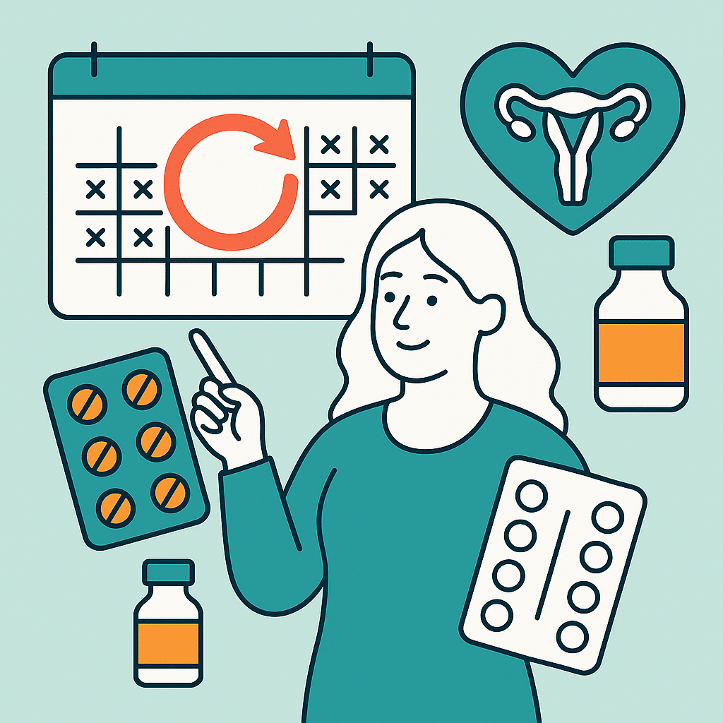 Featured image for Sådan udsætter du menstruationen sikkert