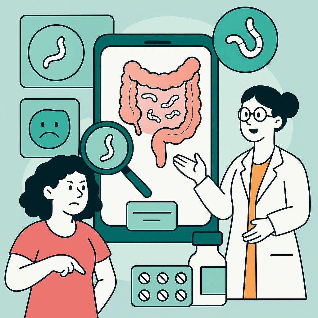 Featured image for Gusanos Intestinales: Síntomas, Tratamiento y Prevención