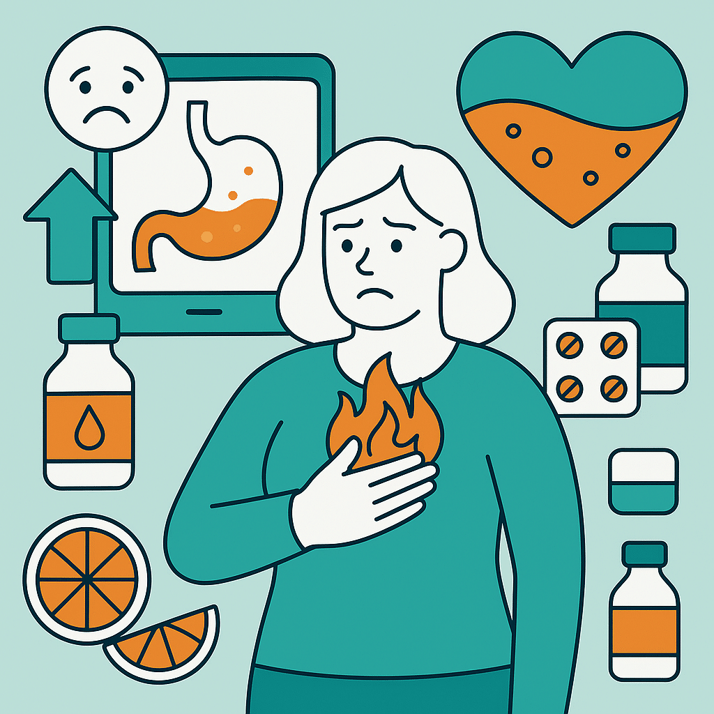 Featured image for Comment Gérer Naturellement les Brûlures d&rsquo;Estomac et le Reflux Acide