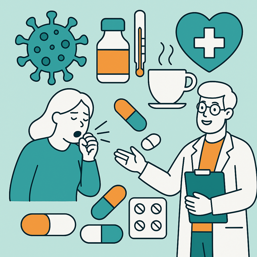 Featured image for Influensa, Hoste & Forkjølelse: Årsaker, Symptomer og Beste Måter å Føle Seg Bedre