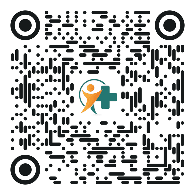 QR-code om de Transtoyou eHealth app te downloaden