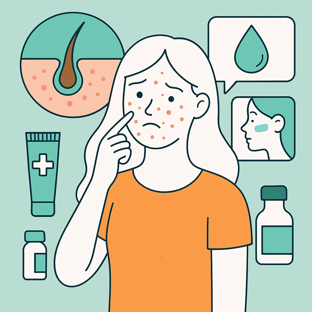 Featured image for Acne 101: Gatilhos, Tratamentos e Como Prevenir Cicatrizes