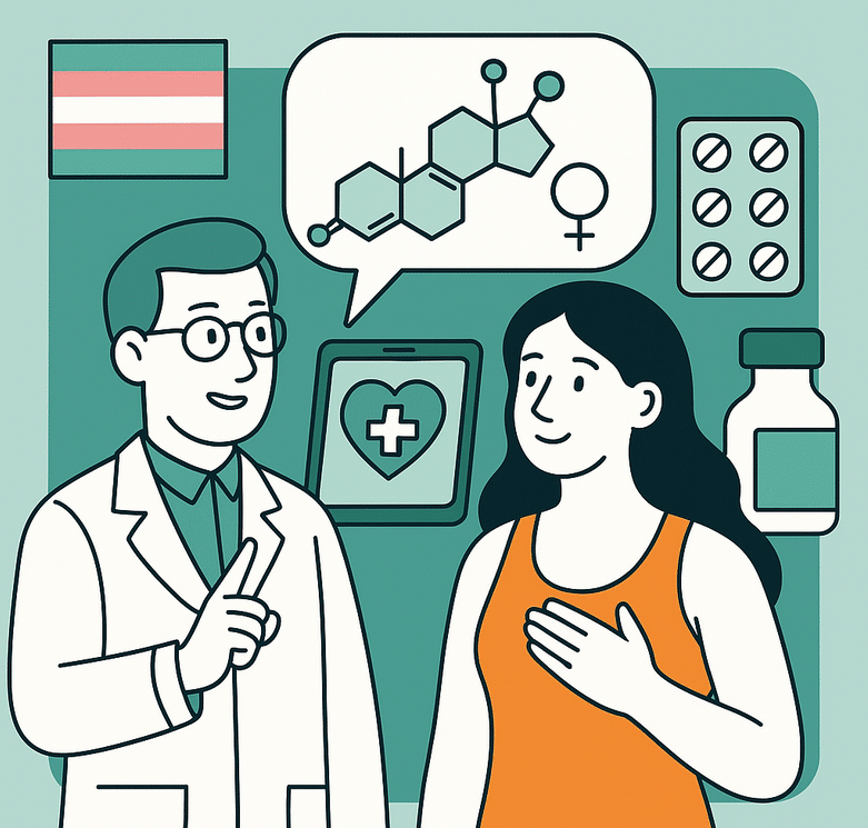 Featured image for Terapia com Estrogênio para Mulheres Trans: O Que Esperar e Como Começar com Segurança