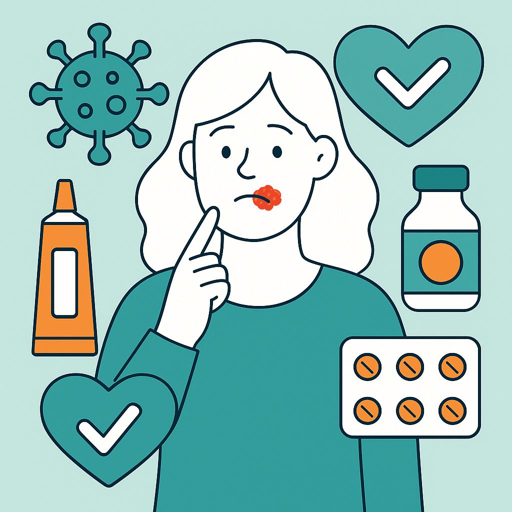 Featured image for How to Get Rid of Cold Sores Quickly with Valaciclovir