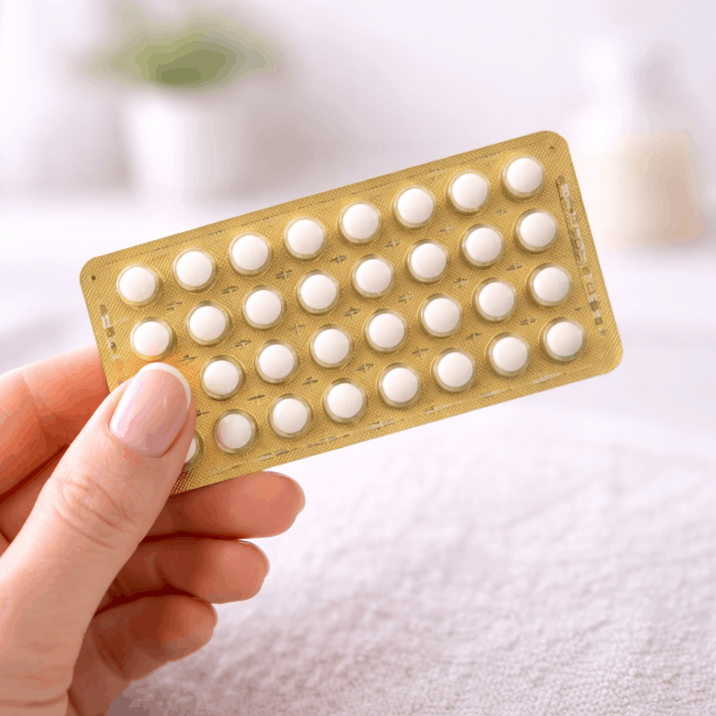 De minipil bevat alleen progestageen en bevat geen oestrogeen.