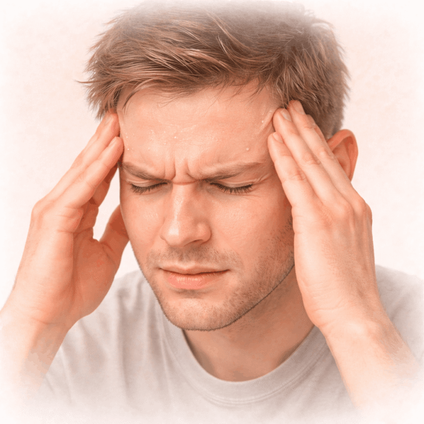 Which factor is a common cause of erectile dysfunction in younger men?