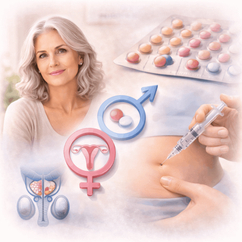 Why is fertility preservation often recommended before starting hormone therapy?