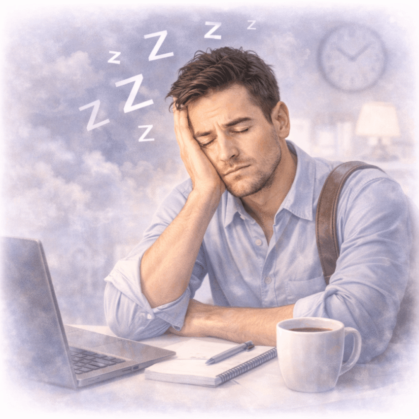 Fatigue in fibromyalgia often persists even after a full night of sleep.