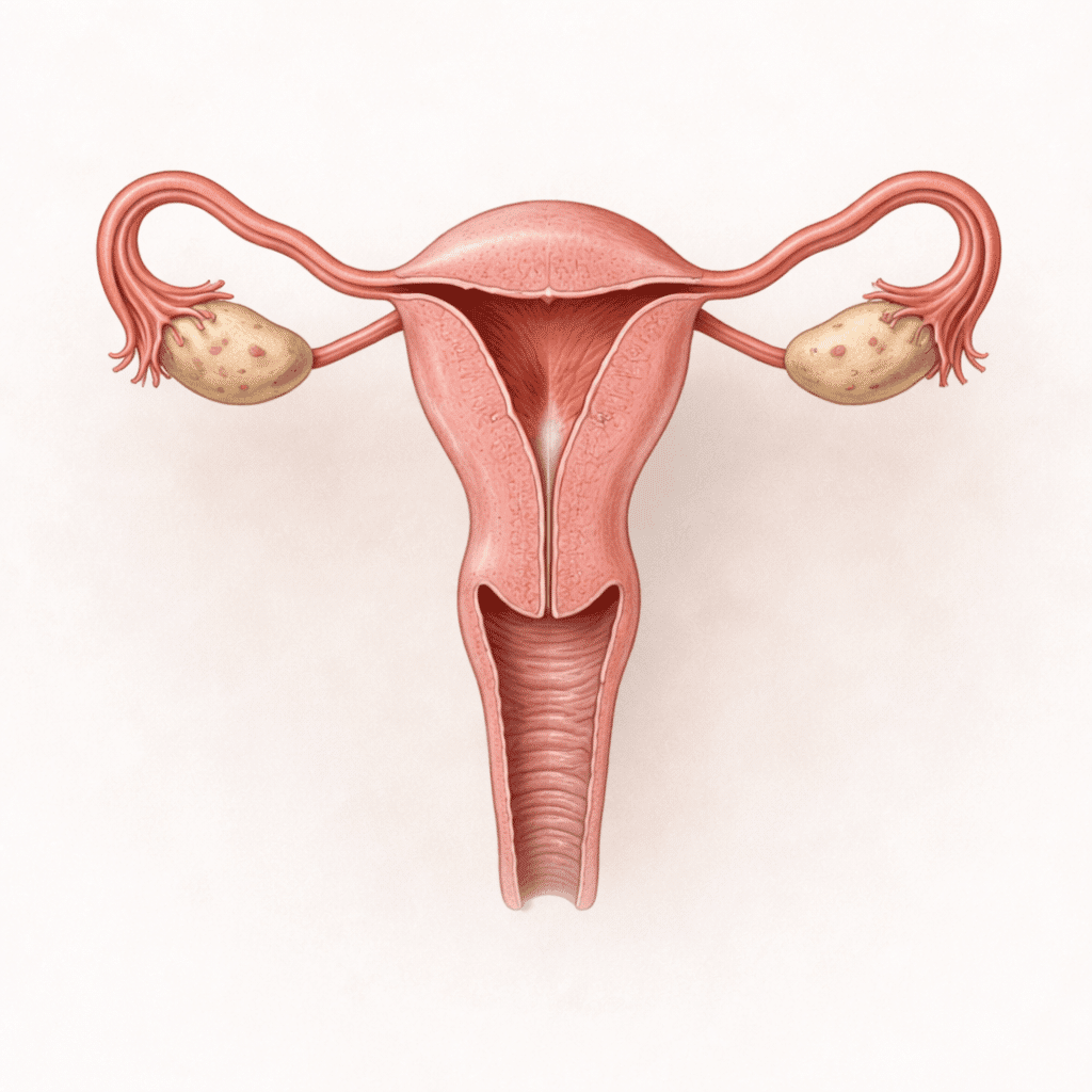 Welches Symptom wird am häufigsten mit einer bakteriellen Infektion des Genitaltrakts in Verbindung gebracht?