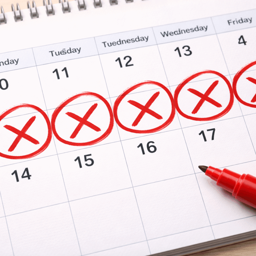 On average, how long do most herpes outbreaks last?