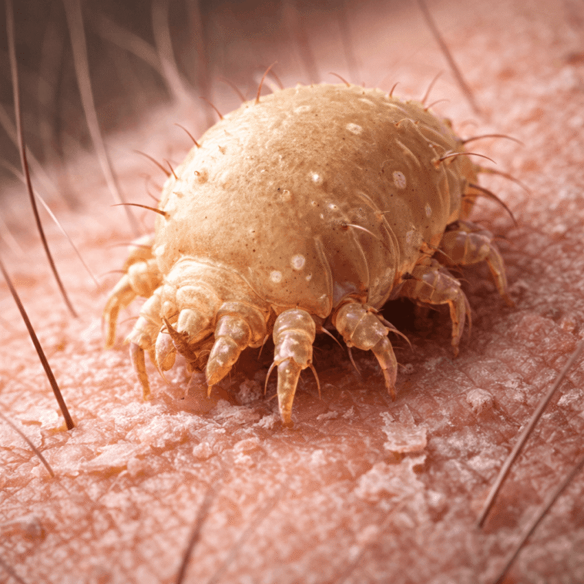 Which of the following is a type of parasite that lives on the surface of the body?