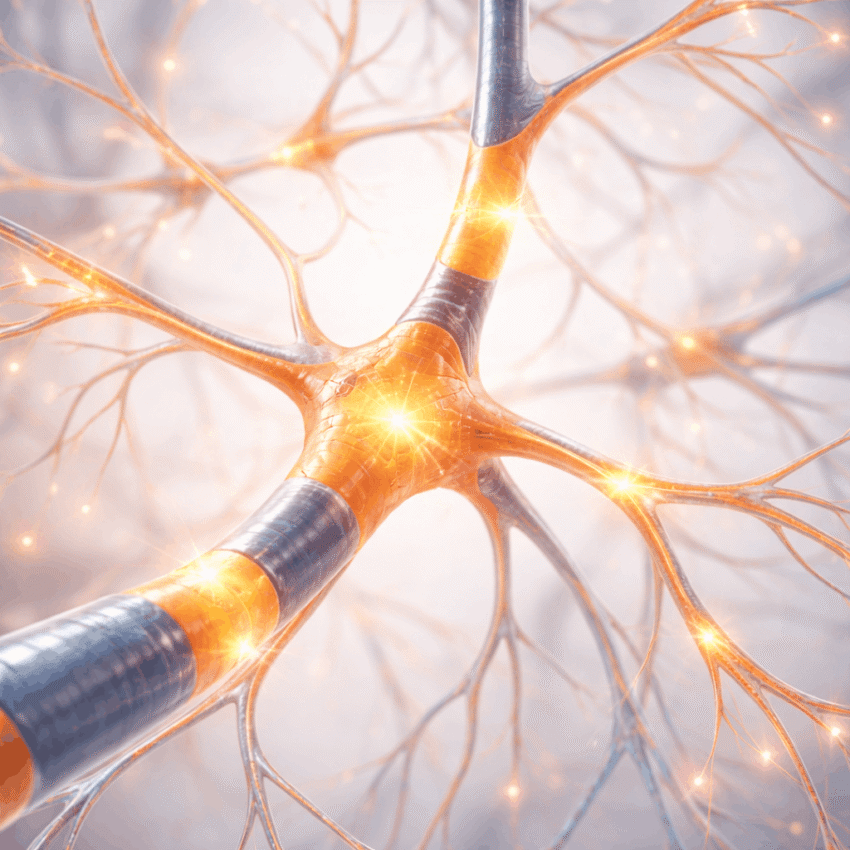 Nerve pain occurs when nerves are damaged, irritated, or malfunctioning, rather than from muscle overuse.