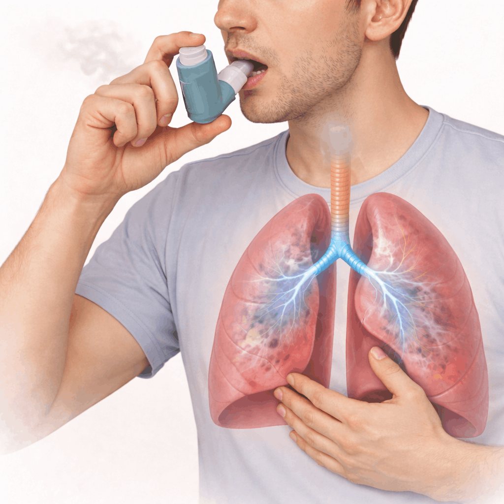 Was ist der Hauptzweck von Bronchodilatator-Inhalatoren bei der Behandlung von COPD?