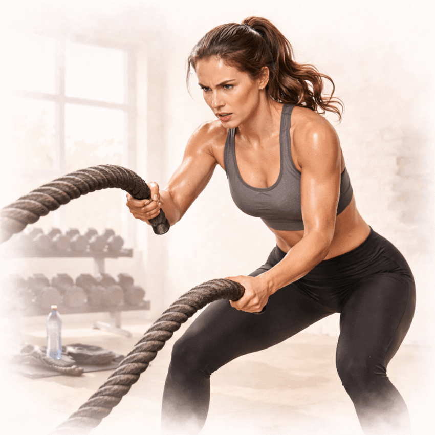 Which lifestyle factor can interfere with ovulation when excessive?