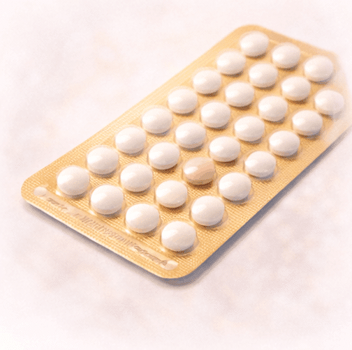 Welke optie kan worden gebruikt voor menstruatieonderdrukking bij transmannen die geen testosteron gebruiken?