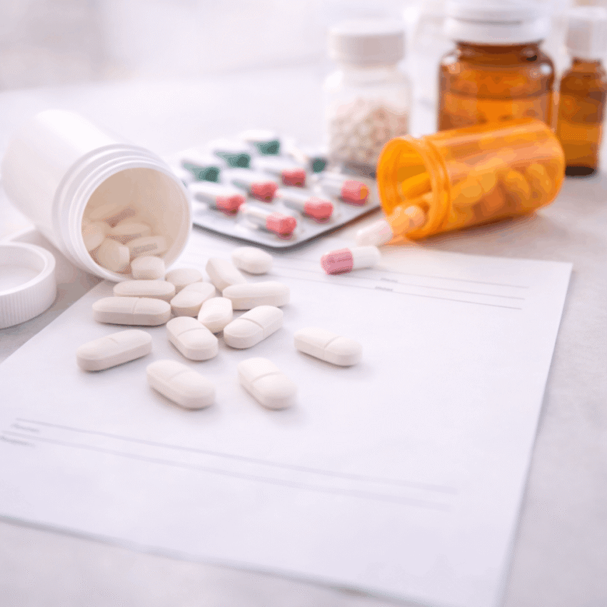 Which type of medication is commonly used to manage neuropathic (nerve) pain?