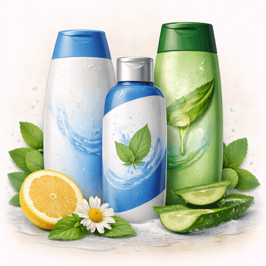 Which ingredient is commonly found in dandruff shampoos to help control flakes?