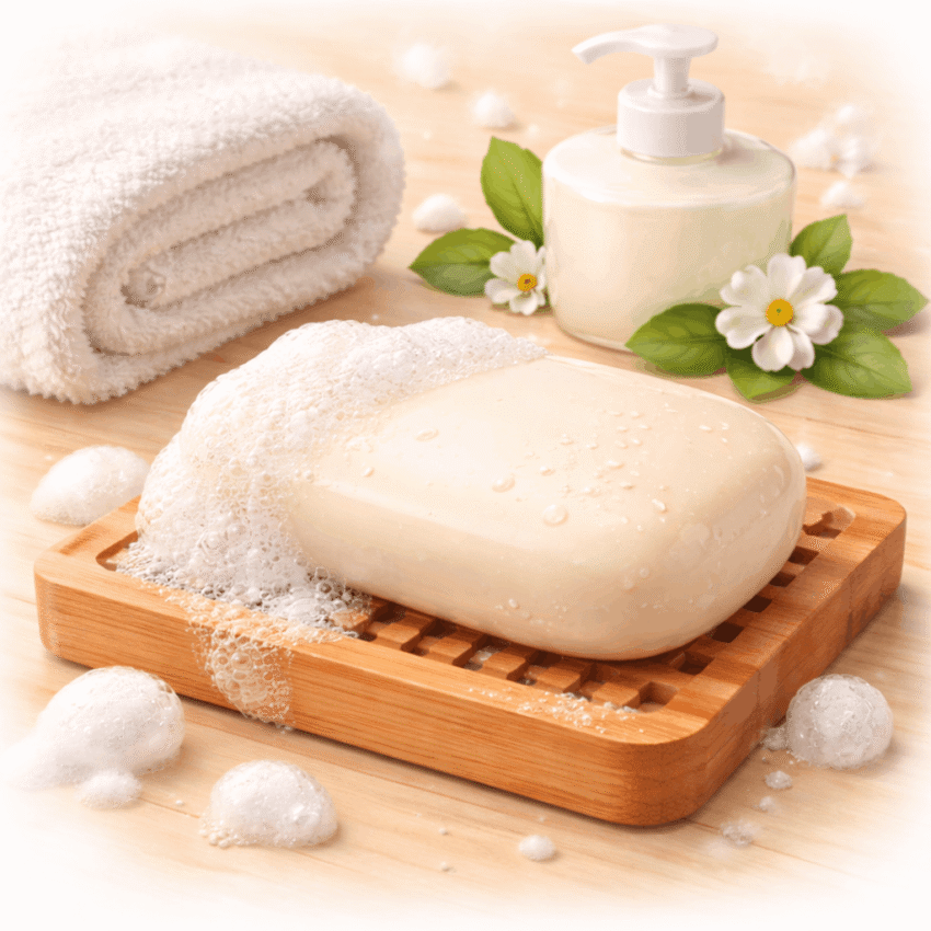 Which type of soap is best for people with eczema?