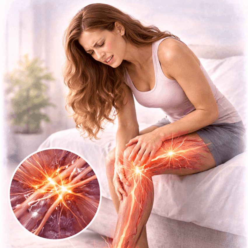 Which medication group is often used to manage nerve-related fibromyalgia pain?