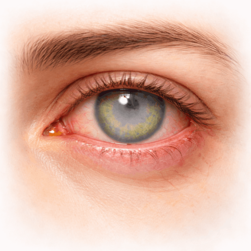 Glaucoma medications like Lumigan are used to treat pink eye symptoms.