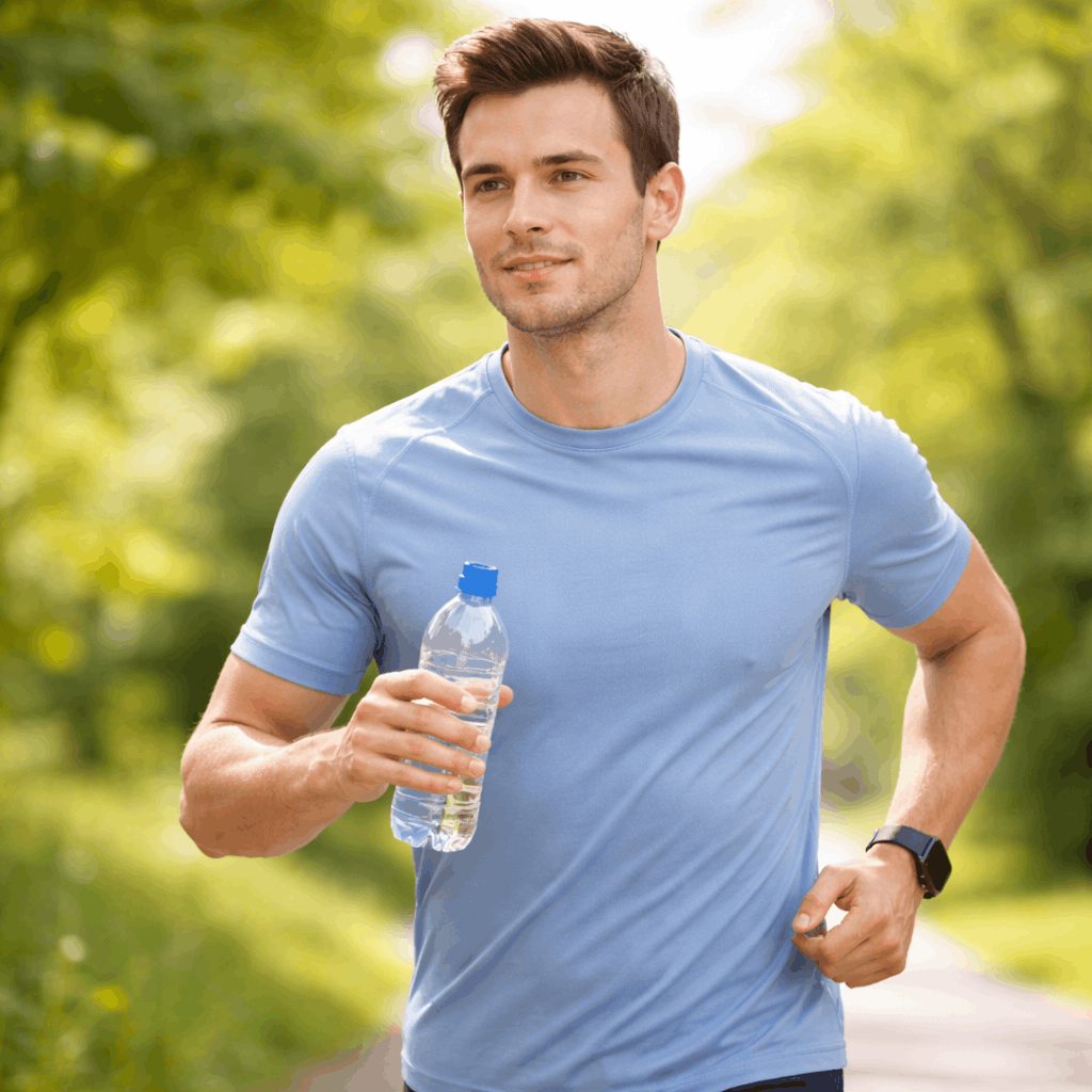 Lebensstiländerungen wie aktiv bleiben, genügend Wasser trinken und langes Sitzen vermeiden können helfen, Hämorrhoiden vorzubeugen.