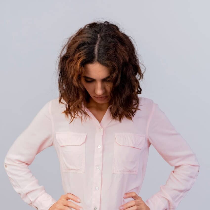 Which symptom is most typical of a vaginal yeast infection?