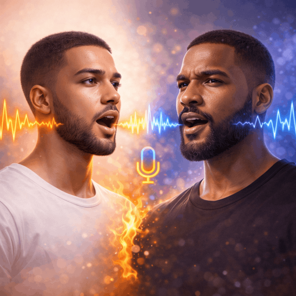 Stemverdieping door testosterontherapie begint meestal tussen de drie en zes maanden.