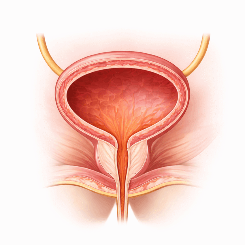 Urge incontinence is caused by involuntary bladder muscle contractions.
