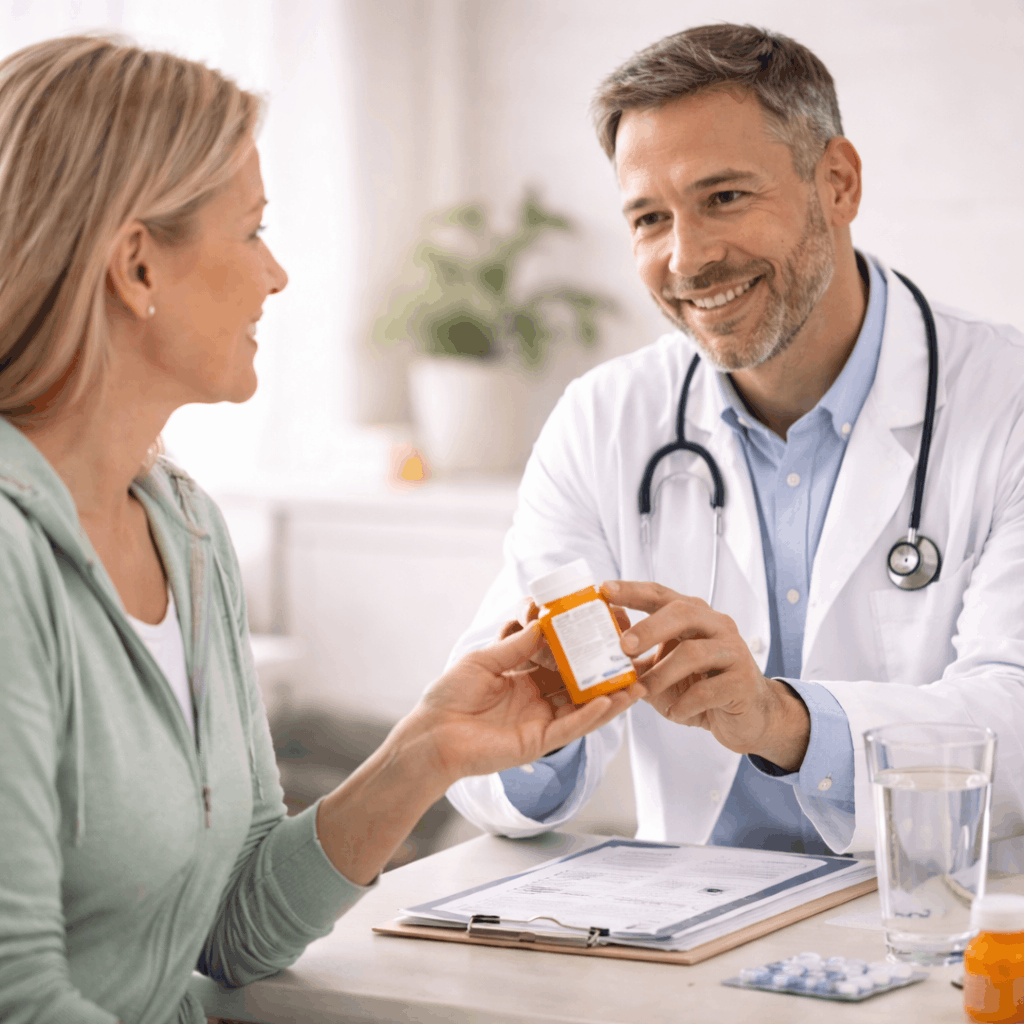 Welk type medicatie wordt soms voorgeschreven om de ejaculatie te vertragen?