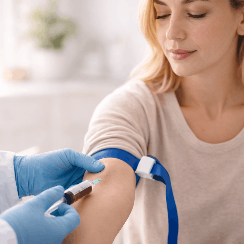 Welke methode voor SOA-testen wordt vaak gebruikt om HIV en syfilis te detecteren?