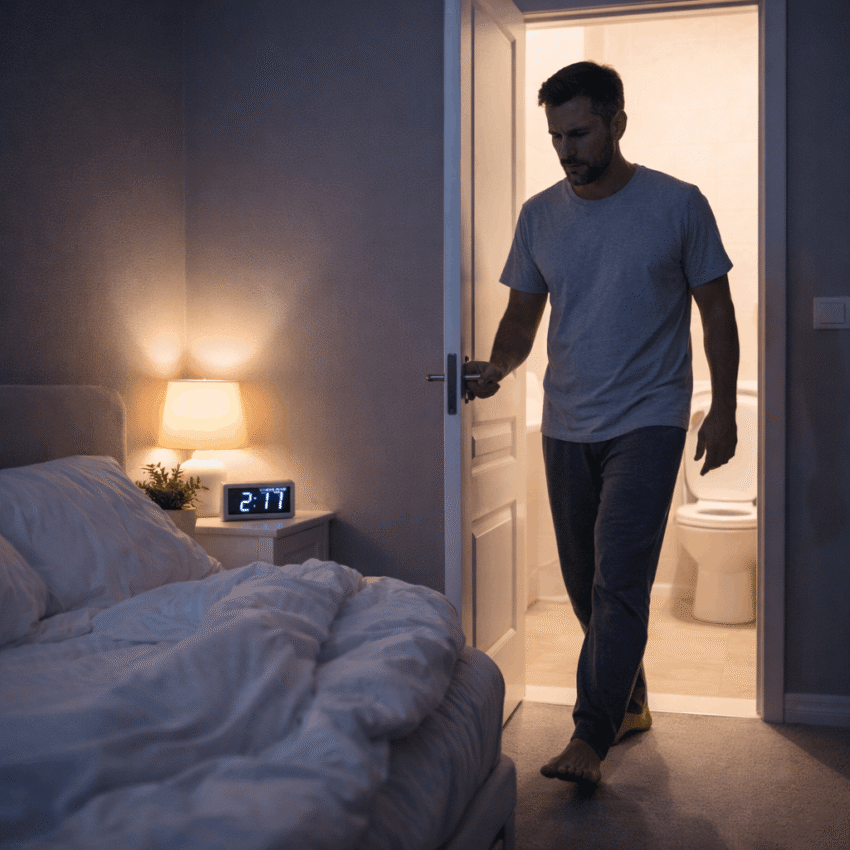 What does nocturia refer to?