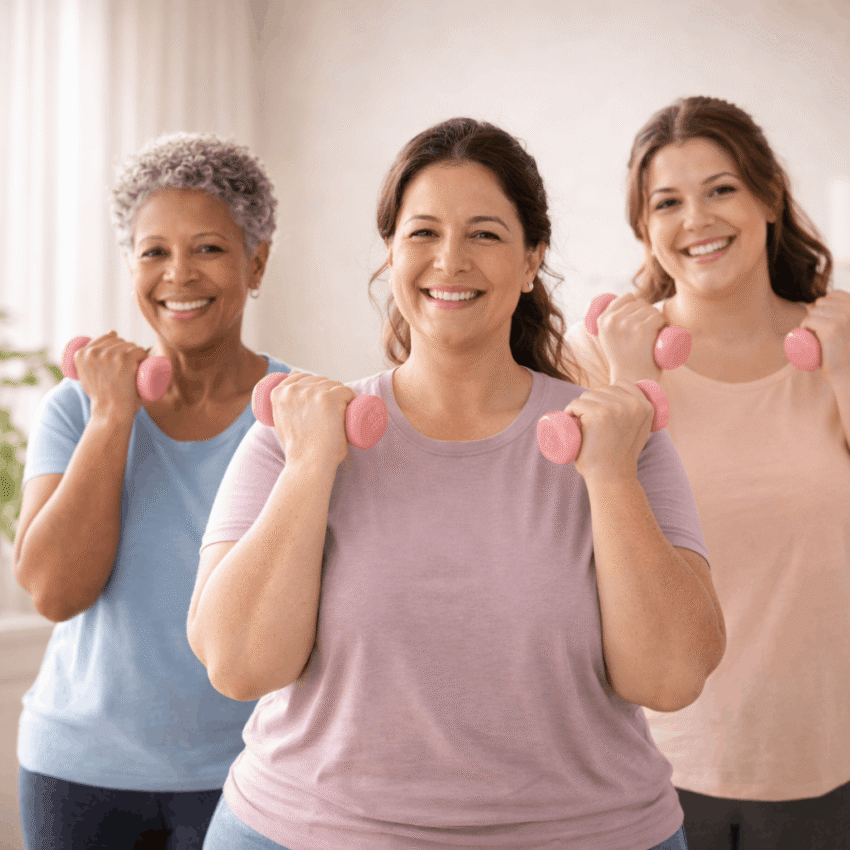 Regular exercise and stress-reduction techniques may help manage mood swings during PMS and menopause.