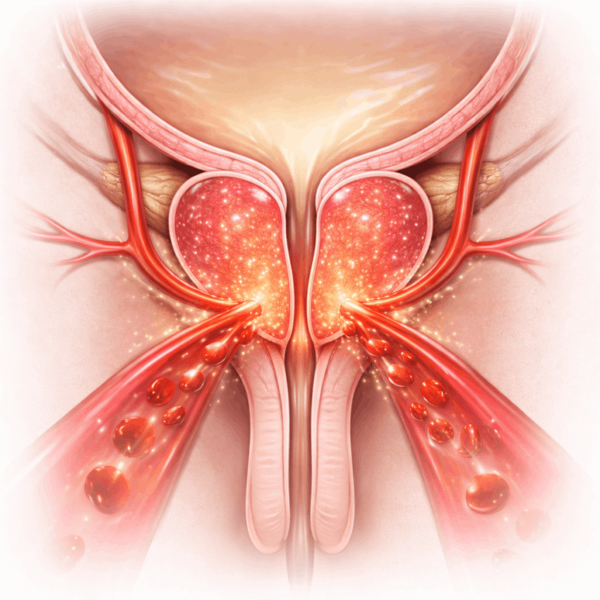 Regular physical activity may lower the risk of prostate-related symptoms by supporting weight control and circulation.