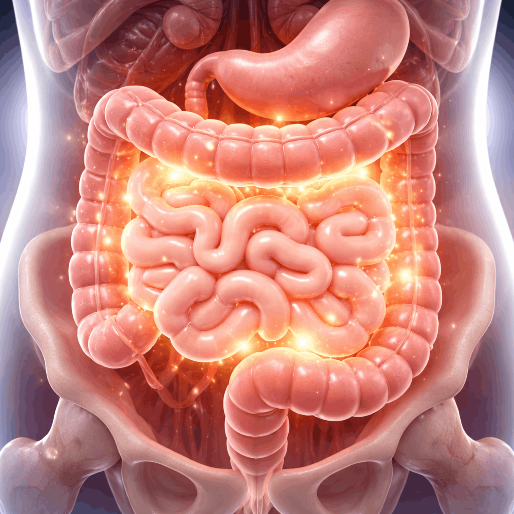 Mysimba werkt voornamelijk door het nabootsen van darmhormonen die de spijsvertering vertragen.