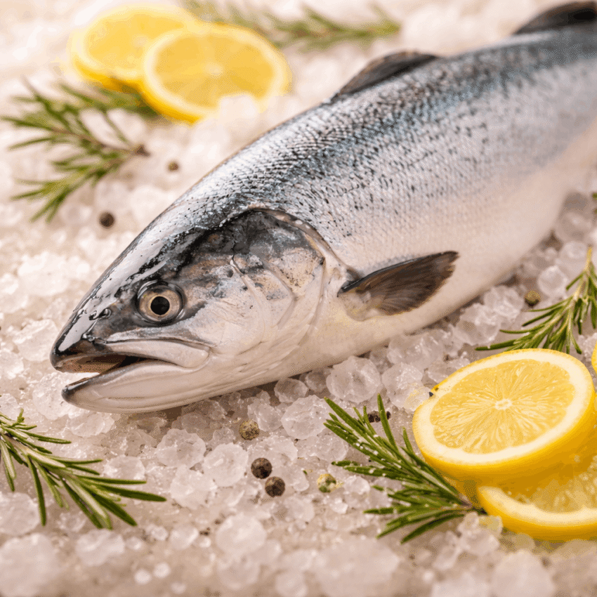 Which feature helps distinguish bacterial vaginosis (BV) from a yeast infection?