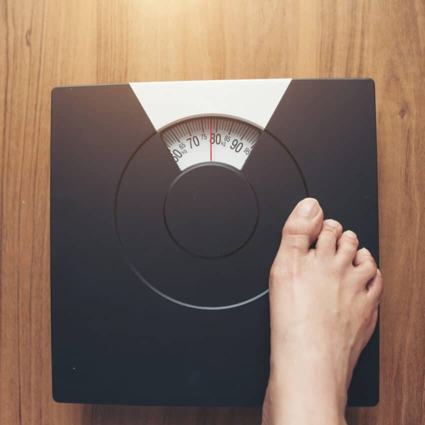 Which option age best represents a weight loss plateau?