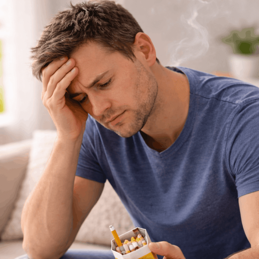 A slip-up after quitting smoking means the quit attempt has failed.