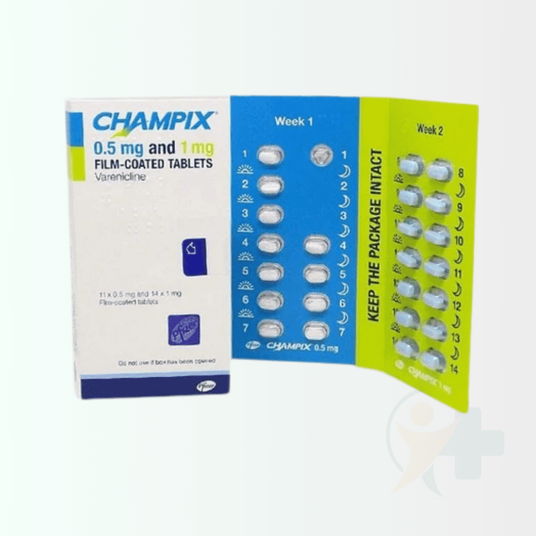 Varenicline - 0.5mg + 1mg