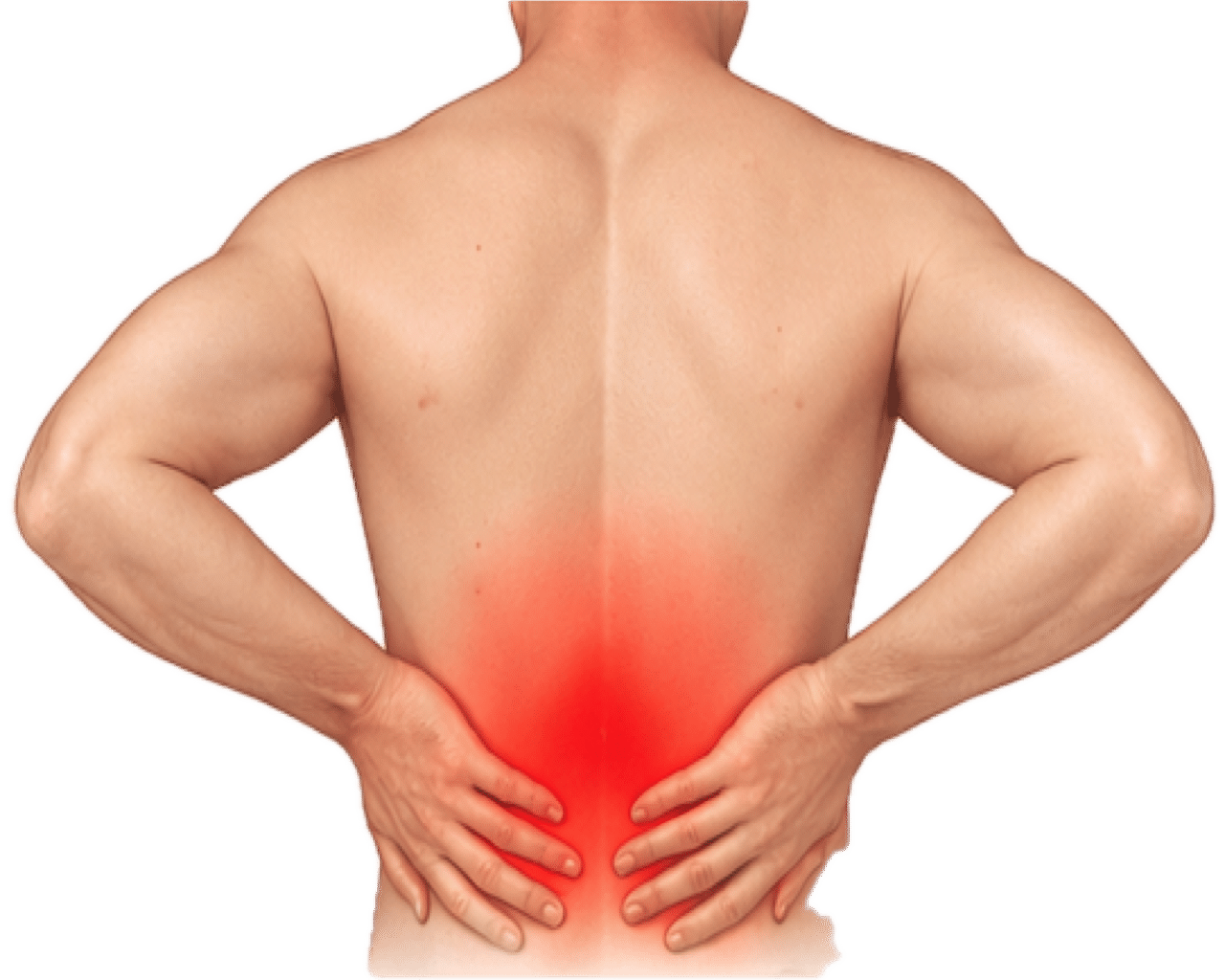 Pijn alleen in de onderrug