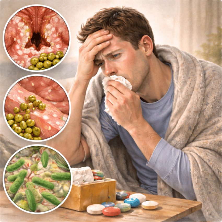 Which of the following is an example of a common bacterial infection?