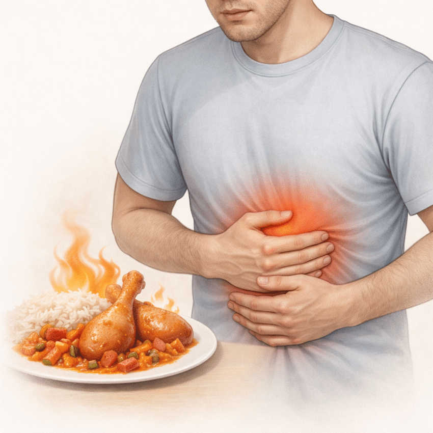 Which of the following is a common digestive cause of abdominal pain?