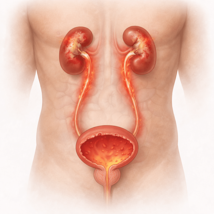 Why is it important to treat a bladder infection early?