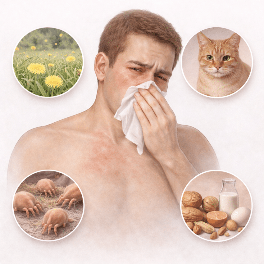 Which factor can increase the risk of developing asthma?