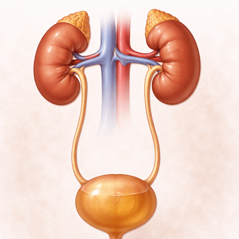 Een blaasontsteking en een nierontsteking zijn even ernstig.