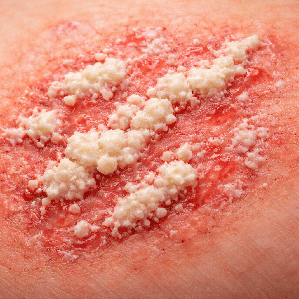 Welcher Faktor kann zu wiederkehrenden genitalen Candida-Infektionen beitragen?