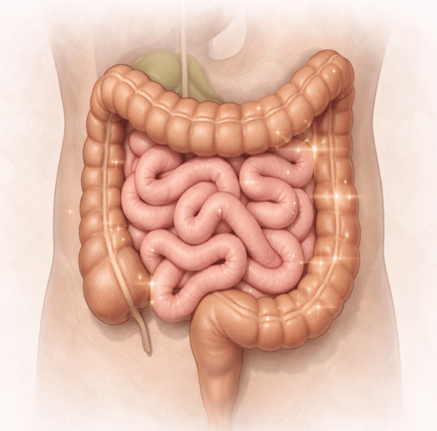 Which medication is specifically used to relax gut muscles and relieve cramping?